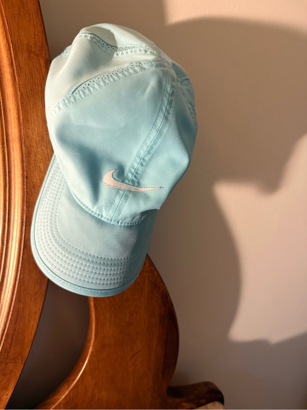 Nike Women's Light Blue Swoosh Cap